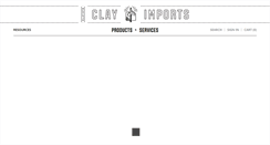 Desktop Screenshot of clayimports.com